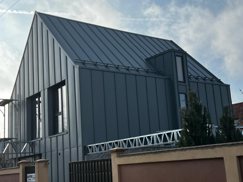 Fatada si invelitoare aluminiu prevopsit Aghate Grey [2]