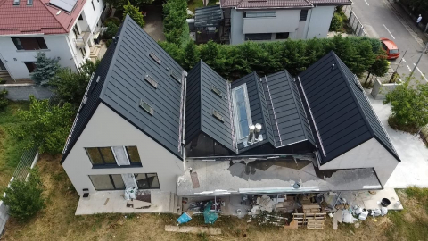 - Proiecte Roof4you - Invelitoare aluminiu prevopsit RAL 7016 3D