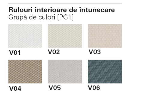 - Protectii interioare ROTO - Rulou interior de intunecare ZRV M pentru ferestre Q4, R4, R6, R7, R8 cu toc din PVC