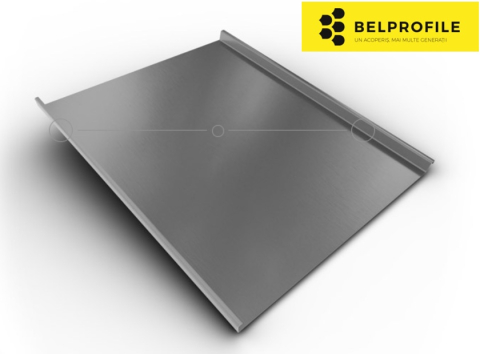 - Tabla din otel prevopsit - Rulou otel, finisaj MagneZinc, 0.55 mm