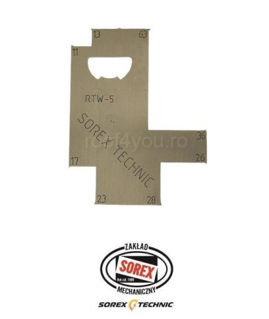 - Trasatoare - Sablon RTW-5 Sorex