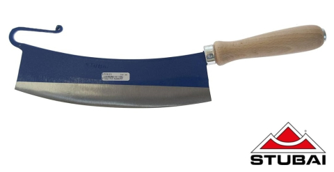 Unelte pentru industria forestiera - Satar curbat cu maner de lemn si carlig, 240 mm