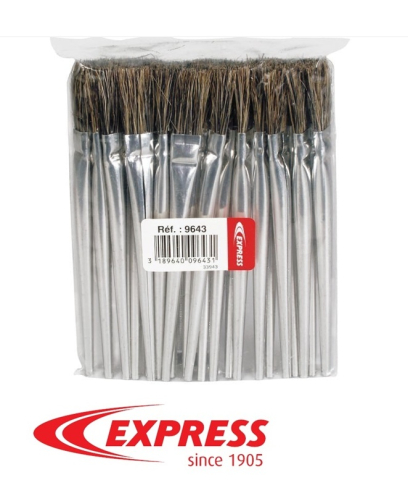 - Recipienti si pensule - Set 25 pensule din păr natural – Ref 9643