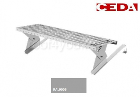 Seturi trepte acces pe acoperis - Set de acces pe acoperis cu tigle de pana la 52cm, din otel galvanizat prevopsit, 80cm