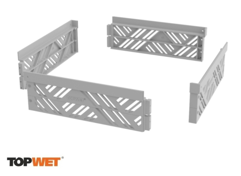 Camine - Set de baza cu 4 lamele pentru inaltare cu 100 mm