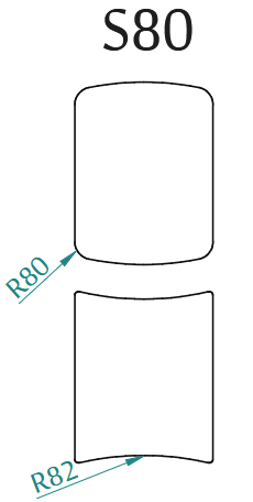 - SOREX - Set placute de profilare S80 - SOREX