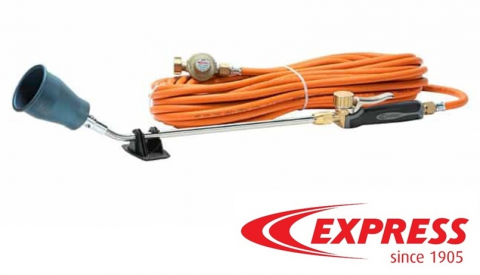 - Arzatoare pe gaz - Set torță pe gaz Titan’ Express 150 kW cu mâner profesional și furtun 20 m