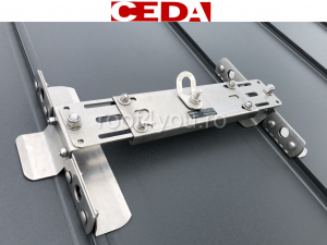 Sistem de ancorare din otel inoxidabil pentru tabla faltuita , cu fixare dubla, CEDA [3]