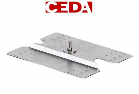 - Sisteme ancorare pe acoperis - Sistem intermediar de ancorare din otel inoxidabil pentru tabla trapezoidala, CEDA