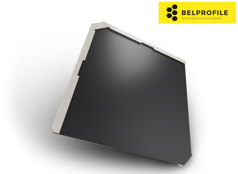 - Solzi patrati - Solzi metalici QUADRA, din otel prevopsit, 0.6mm