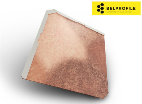 - Solzi patrati - Solzi metalici QUADRA, din otel prevopsit, finisaj PRINTECH, 0.5 mm