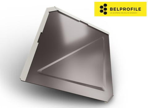 - Solzi patrati - Solzi metalici Quadra PLUS, din aluminiu prevopsit, 0.7mm