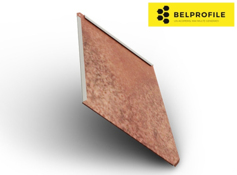 - Solzi romboidali - Solzi metalici ROMBO, din otel prevopsit, finisaj PRINTECH, 0.5 mm