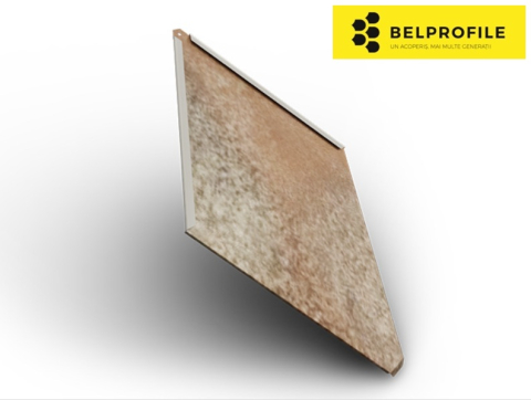 - Solzi romboidali - Solzi metalici ROMBO, din otel prevopsit, finisaj PRINTECH, 0.5 mm