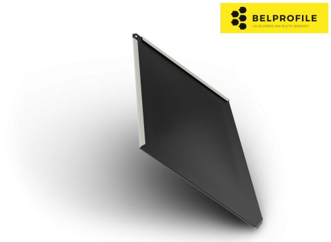 - Solzi romboidali - Solzi metalici ROMBO, din otel prevopsit, finisaj SANDSHAPE, 0.5 mm