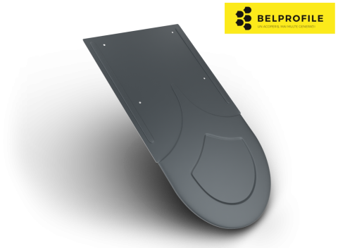 - Solzi rotunzi - Solzi metalici RONDO, din aluminiu prevopsit, 0.7mm