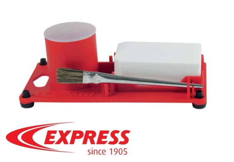 - Recipienti si pensule - Suport pentru piatră și flux cu pensulă – Express 9640