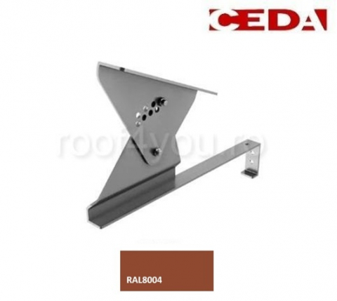 - Trepte din aluminiu - Suport treapta scara acces pe acoperis cu tigle de pana la 47cm, din aluminiu