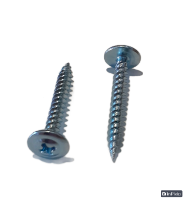 - Accesorii invelitori si fatade - Surub cap plat cu saiba dublu filet 4.2x32 ZA -PH2