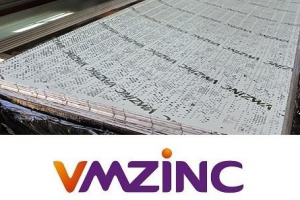 Titan zinc natural 0.8mm, perforat, rulou l=1000mm, se vinde la mp, Vmzinc [1]