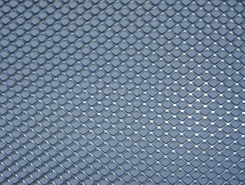 - Tabla din titan zinc prepatinat - Tabla perforata rombic titan zinc natural 1mm, foaie de 1000x2000mm, Vmzinc
