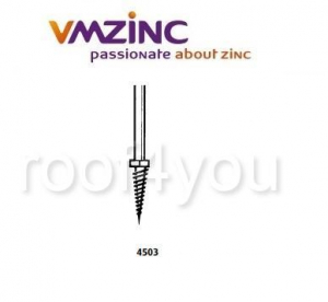 Pinacle - Tije de fixare VMZINC, inaltime 100 cm, diametru 16 mm, Model 4503