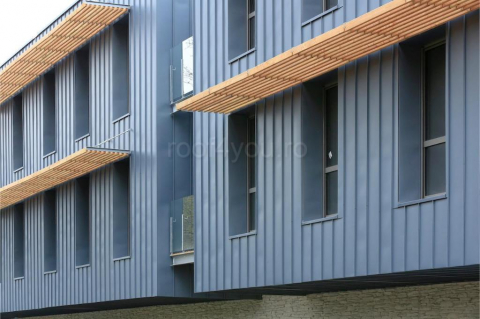 Titan zinc PIGMENTO Blue, rola de 1000mm si grosimea de 0.70mm, Vmzinc [4]