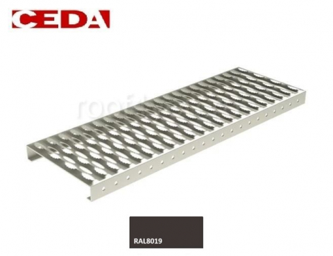- Trepte din otel - Treapta pentru acoperis din otel prevopsit, 60 cm