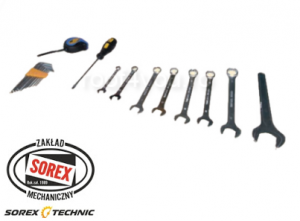 Accesorii - Trusa chei pentru reglarea echipamentelor Sorex