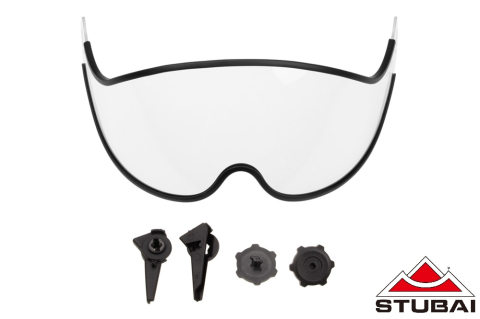 - Protectie si siguranta - Vizor de protectie Petasus, scurt si transparent - pentru casca