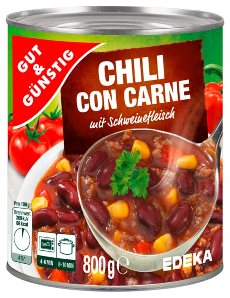 CHILI CON CARNE PORC 800G G&G 3358146000 [1]