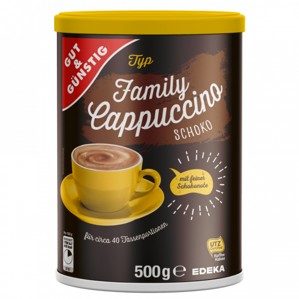 CAPPUCINO FAMILY CIOCOLATA 500G G&G NOU 3955614003 [1]