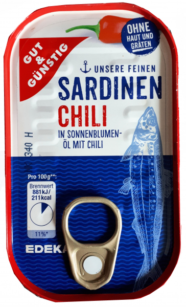 G&G SARDINE IN ULEI SI CHILI 125G 3555445003 [1]
