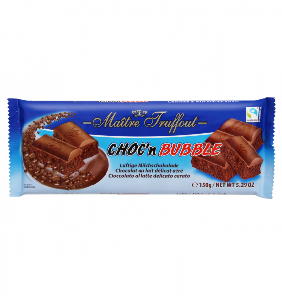 CHOC`N BUBLE CIOCOLATA AERATA CU LAPTE 150G 89412 [1]