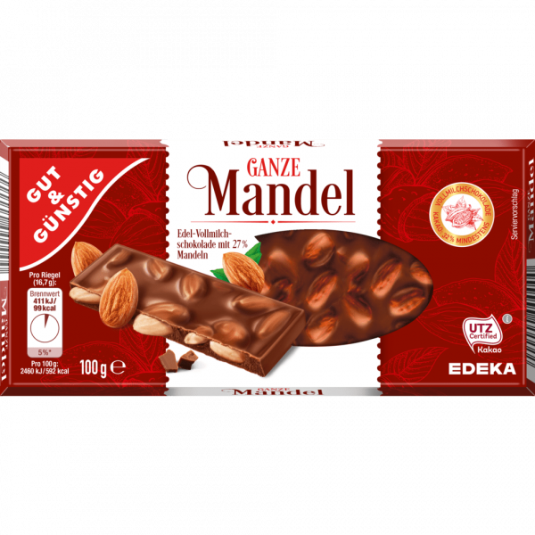 CIOCOLATA CU MIGDALE 100G G&G 3410879000 [1]