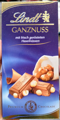 CIOCOLATA LINDT CU ALUNE DE PADURE 100G [1]