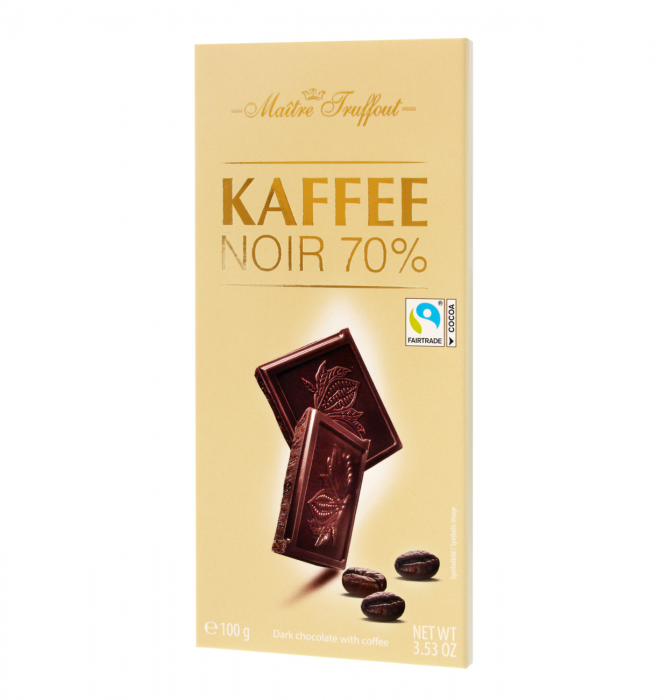 CIOCOLATA NEAGRA 70% CU CAFEA 100G GZ  93673 [2]