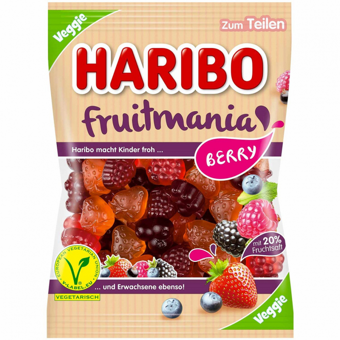 HARIBO FRUITMANIA BERRY 160G [1]