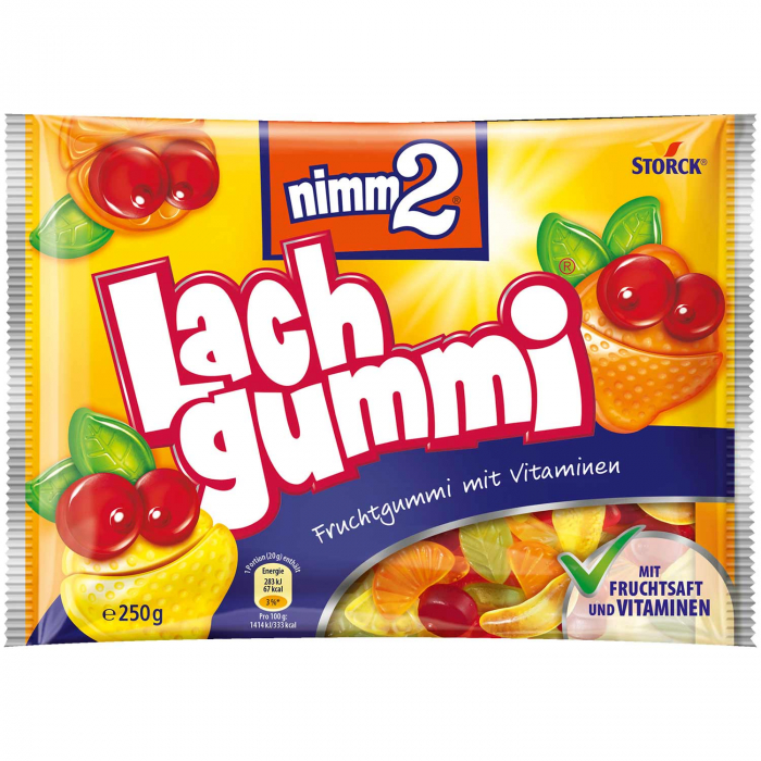 JELEU NIMM2  FRUCHTSAFT LACHGUMMI 250G [1]
