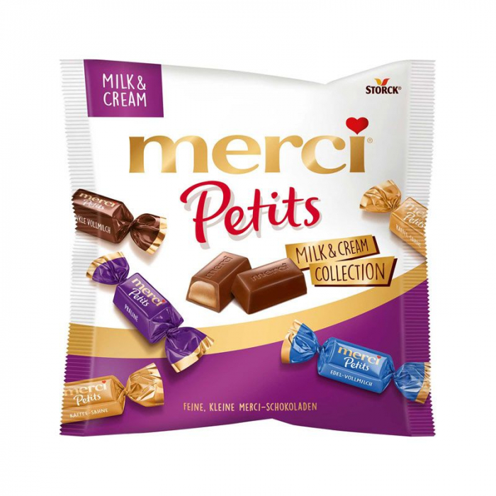 PRALINE MERCI PETITS MILK+CREAM 125G [1]