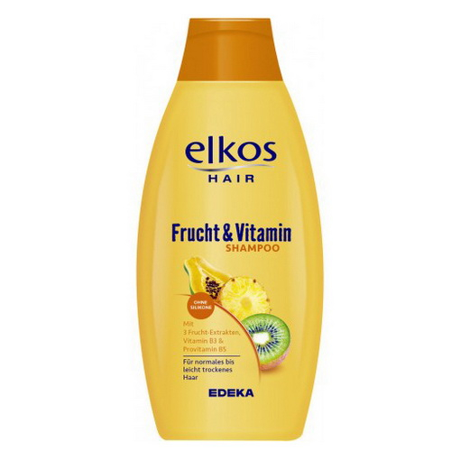 Elkos shampoo with herbal extract and vitamin B5 500ml⋆€1.38