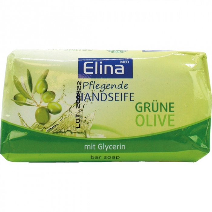SAPUN SOLID ELINA CU MASLINE VERZI SI GLICERINA 100G [1]