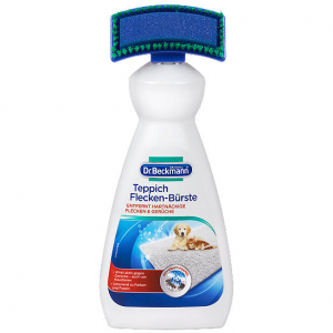 INĂLBITOR SI SOLUȚII PENTRU INDEPĂRTAREA PETELOR - DR.BECKMANN SOLUTIE CURATAT COVOARE+PERIE 650ML