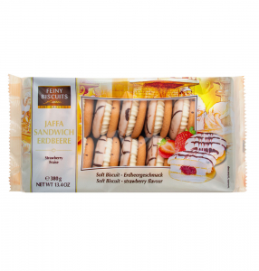 PRĂJITURI - SANDWICH JAFFA CAPSUNI 380G 94186