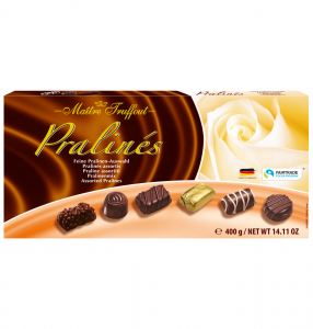 DULCIURI - AMESTEC PRALINE ROSU  400G GZ 89814