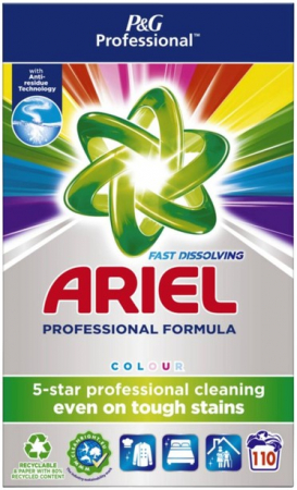 PRODUSE DE CURĂȚENIE - ARIEL PRAF 110SP COLOR PROFESSIONAL 7.15KG