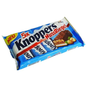 DULCIURI - BATOANE CIOCOLATA KNOPPERS NUSSRIEGEL 5X40 GR 2861835001
