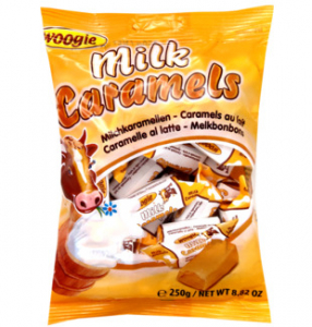 CARAMELE / BEZELE / GUMĂ DE MESTECAT - CARAMELE CU LAPTE 250G GZ 86617