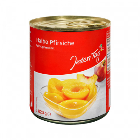 COMPOTURI - COMPOT PIERSICA IN SIROP 850ML JEDEN TAG