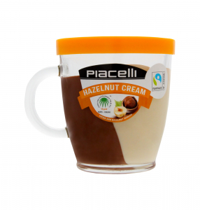 CREME DE CIOCOLATĂ - CREMA CU ALUNE SI NUGAT DUO 300G PAHAR GZ 94189